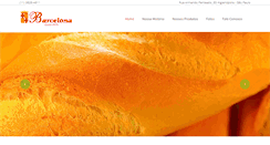 Desktop Screenshot of barcelonapaes.com.br