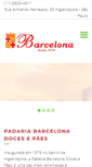 Mobile Screenshot of barcelonapaes.com.br